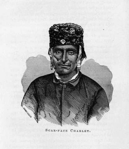 Scarface Charley was a celebrated Modoc warrior and chief of the Modoc  tribe, who is best known through his connection with Captain Jack, or  Kintpuash, during the Modoc War of 1872-73. By