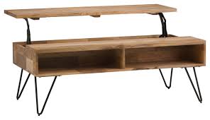Finding the perfect coffee table centrepiece for your living room just got easier thanks to the uk's best small creative businesses. In Stock Hunter Wood And Metal 48 Inch Wide Rectangle Lift Top Coffee Table In Natural Industrial Coffee Tables By Simpli Home Uk Ltd Houzz