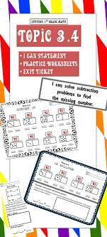 Envision Math Topic 3 4 Finding Missing Parts Of 10 Envision Math Text Structure Worksheets Math Worksheets