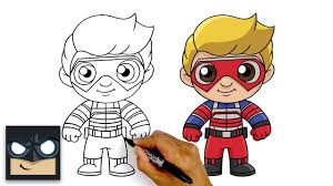 The adventures of kid danger coloring book. How To Draw Kid Danger Henry Danger Youtube