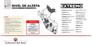 Actualizaciones de la cuarentena peruana, incluidas las restricciones de movimiento por tierra y aire (27 de enero de 2021) el martes 26 de enero, el presidente de perú anunció mayores restricciones hasta el 28 de febrero de 2020. Consejo De Ministros On Twitter Atencion Conoce Los Niveles De Alertas Por Provincias Estos Rigen Del 15 Al 28 De Febrero Recuerda Cumplir Las Disposiciones Y Seguir Cuidandonos