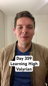 Learning High Valyrian with Callum (Day 359) #gameofthrones #got #hotd...