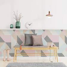Les papiers peints de style scandinave sont des matériaux légers et agréables avec des motifs discrets et un minimum d'accents lumineux. Vliestapete Johan Farbe Bunt Bunt Tapete 4murs Papier Peint Papier Peint Intisse Papier Peint Scandinave