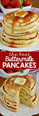 These Are The Best Buttermilk Pancakes This Is Such A Fluffy Buttermilk Pancak Best Pancake Recipe Fluffy Buttermilk Pancake Recipe Best Pancake Recipe Fluffy