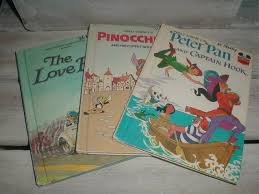Walt Disney S Peter Pan Pinocchio Love Bug Book Club Editions Lot Of 3 Disney Book Club Peter Pan Disney Disney Books