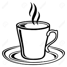 Black And White Coffee Tea Cup Icon Royalty Free Cliparts Vectors And Stock Illustration Image 45870130