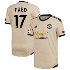 Football jerseys manchester united away whole kit football jersey 2020/21 $ 90.00 $ 49.90. Fred Manchester United Adidas 2019 20 Away Authentic Player Jersey Tan