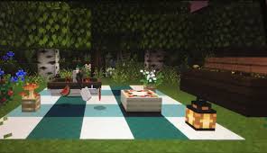 Combines farming and animal mods, new biomes, better animal breeding, decorative blocks . Minecraft Cottagecore Picnic Minecraft Cottage Cute Minecraft Houses Minecraft Decorations