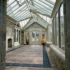 Traditional Floor Grilles In A Stone Floor Conservatory Flooring Stone Flooring House Flooring