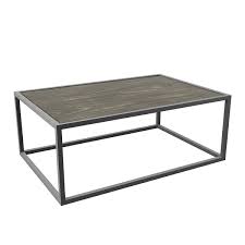 Pewter Powder Coat Stockbridge Series Grey Wash Wood Plank Coffee Tables Square Or Rectangula Rectangle Glass Coffee Table Coffee Table Coffee Table Furniture
