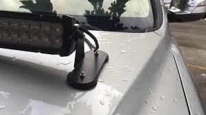 Magnet Bracket For Led Light Bar Youtube
