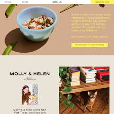 Fonts Used Nimbus Sans Typewolf Typography Inspiration Food Web Design Great Website Design Real Food Recipes