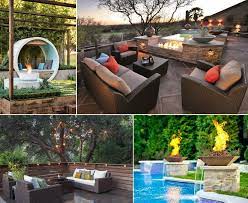 Using and maintaining a fire pit is easy as long pour water over the fire and make sure you drown all the embers. 10 Water Feature And Fire Pit Combos You Will Admire