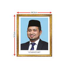 Amtsinhaber hasni mohammad seit 28. Bingkai Potret Menteri Besar Johor Chief Minister Of Johor Shopee Malaysia
