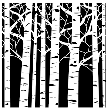 Tcw Aspen Trees 6 X 6 Stencil Tcw252s Aspen Trees Tree Stencil Aspen