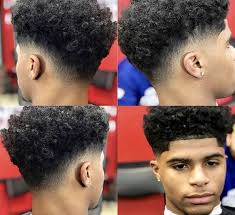 Photo de coiffure pour homme afro : Pin On Black Haircut Styles