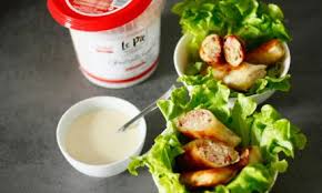 Recette De Nems De Choucroute Et Creme Infusee Aux Lardons Mon Week End En Alsace Recette Nems Recette Recette Bredele