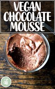 Vegan Chocolate Mousse Aquafaba Almond Milk Alexandra S Kitchen Recipe In 2020 Vegan Chocolate Mousse Vegan Chocolate Chocolate Mousse