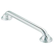 These gorgeous grab bars are designed to support a tremendous amount of weight adding security to the bathroom without the institutional look of. Moen Home Care Designer Elite 24 In X 1 1 4 In Concealed Screw Grab Bar With Securemount In Chrome Lr8724d2ch The Home Depot