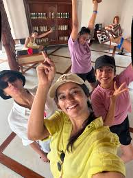 Rashmika Mandanna dropped photos from her Sri Lanka break with her friends.  Along with the post she wrote, “I recently got two days off and I got this  opportunity to get away