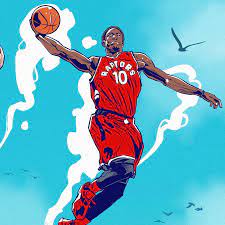 Derozan Nba Art Mvp Basketball Raptors Basketball