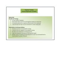 Form 10 Employer Training Contract Agreement Template Contract Agreement Employment Employee Training