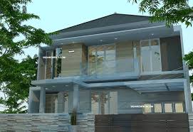 When you want to design and build your own dream home, you have an opportunity to make your dreams become a reality. Desain Eksterior Rumah Tropis Modern Contoh Surat