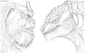 Kotm is used to communicate to other titans. King Kong Coloring Pages Print And Color