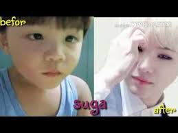 اعضاء فرقة بي تي اس وهم صغار youtube suga incoming call screenshot call screenshot