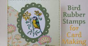 Our friendly team is committed to helping customers anywhere in australia with personalised ink stamps, custom rubber stamps and personal logos that help you to stand out from the crowd. Pretty Bird Rubber Stamps For Card Making