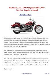 Which are the right spark plugs? Yamaha Xvs 1100 Dragstar 1998 2007 Service Repair Manual