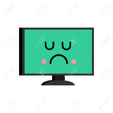 Why can't an it guy keep a girlfriend? Sad Computer Emoji Sorrowful Pc Emotion Vector Illustration Royalty Free Cliparts Vectors And Stock Illustration Image 90698778