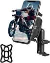 Amazon.com: KARUIZI Motorcycle Phone Holder 360°Rotation U-Bolt ...
