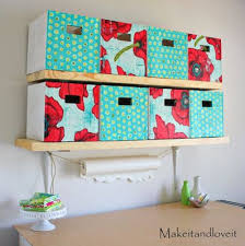 Caixa Forrada Com Tecido Passo A Passo Craft Room Part 1 Covered Cardboard Storage Boxes Cardboard Storage Craft Room Craft Storage
