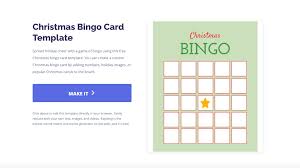And you don't have to worry about getting duplicate cards. How To Make A Christmas Bingo Card Free Template