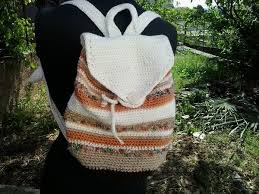Here are 10 free crochet backpack patterns! Striped Boho Backpack Crochet Pattern