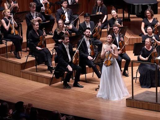 From the fiery lyricism of María Dueñas in Bruch's Violin Concerto to Anna  Lapwood's commanding mastery of Saint-Saëns' Organ Symphony, the Orchestra  delivered a Romantic tour de force that left the audience