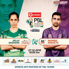 Russia (mixed) live score (and video online live stream*), schedule and results from all. Delhi Dashers Vs Mumbai Rockets Pbl4 Badminton Sportsflashes Badminton Badminton League Sports App