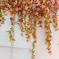 Big fake flowers for wall. 9 Remarkable Ideas With Artificial Flowers How Became Cool Again