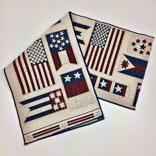 Maybe you would like to learn more about one of these? Beautiful Embroidered 4th Of July American Flag Table Runner 68x13 Patriotic Table Runners Linen Runner