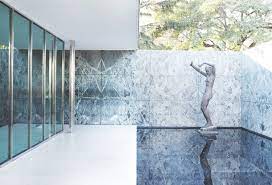 The barcelona pavilion was built for the city's 1929 international exposition by german architect ludwig mies van der rohe, and stands today as important building for both the city and the modern architecture movement. Ad Classics Barcelona Pavilion Mies Van Der Rohe Archdaily
