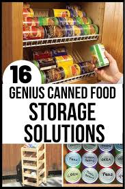 Three different doors add interest on the cupboard's. Pantry Storage Ideas 16 Top Canned Food Storage Hacks