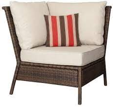 Maybe you would like to learn more about one of these? Amazon Com Threshold Rolston Wicker Patio Sectional Corner Chair Outdoor Indoor Furniture Lounge Chairs Living Room Rust Resistant Weather Resistant All Weather Wicker Steel 1 Year Limited Manufacturer Warranty Kitchen Dining