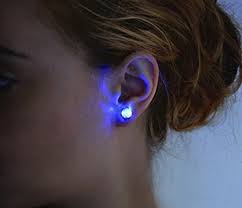 Light Up Earrings Green Family Jewels Llc