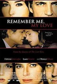 Neppure quella volta che amò d'amore viscerale, riuscì a stare al suo posto, neppure allora. Remember Me My Love Wikipedia