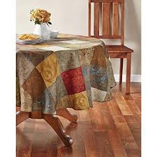 Mainstays Tuscany Fabric Tablecloth 52 X 70 Visit The Image Link More Details It Is Amazon Affiliate Li Table Cloth Tablecloth Fabric Dinning Room Tables