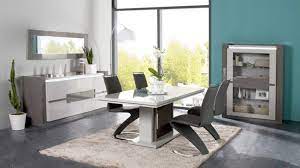buffet 4 portes rimini taupe gris pas cher buffet but iziva com table blanc laque meuble pas cher mobilier de salon