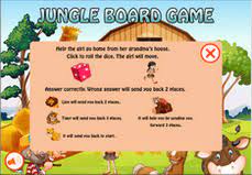Math match game test your memory and your math skills all in one game! Math Jungle Board Game Online