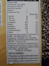 Cancer and reproductive harm with a link to the front page of some canadian website that gives no clue as to how it applies to a guitar. Cancer Warning On Korean Tea What Does This Mean Koreanfood