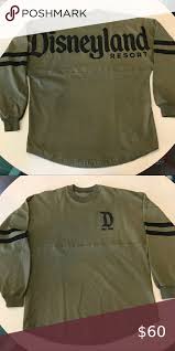 Sage Green Disneyland Spirit Jersey Spirit Jersey Disneyland Disney Tops